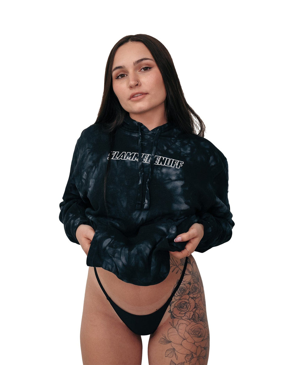 Black Tie Dye SE Hoodie – Slammedenuff