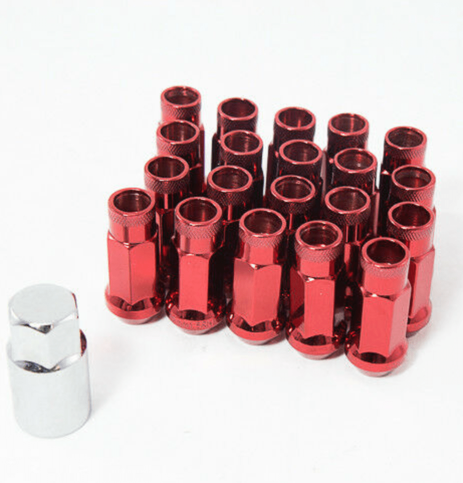 Aodhan XT51 Open Ended Lugnuts - RED – Slammedenuff