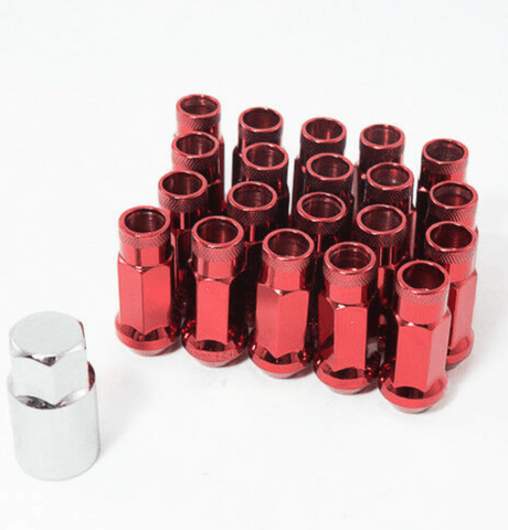 Aodhan Lug Nuts Aodhan XT51 Open Ended Lugnuts - RED
