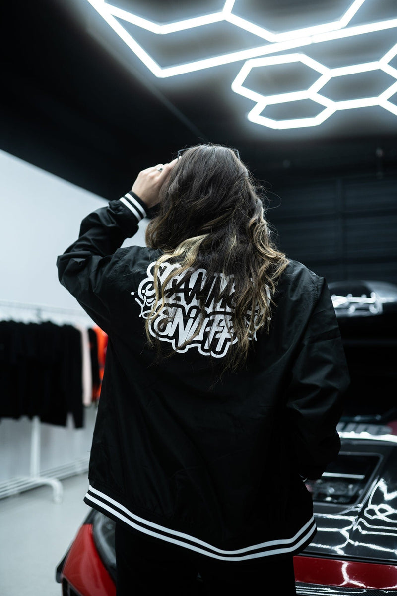 r*n様 neith. stripe cut off jacket Neith, stripe cut-off jacket.