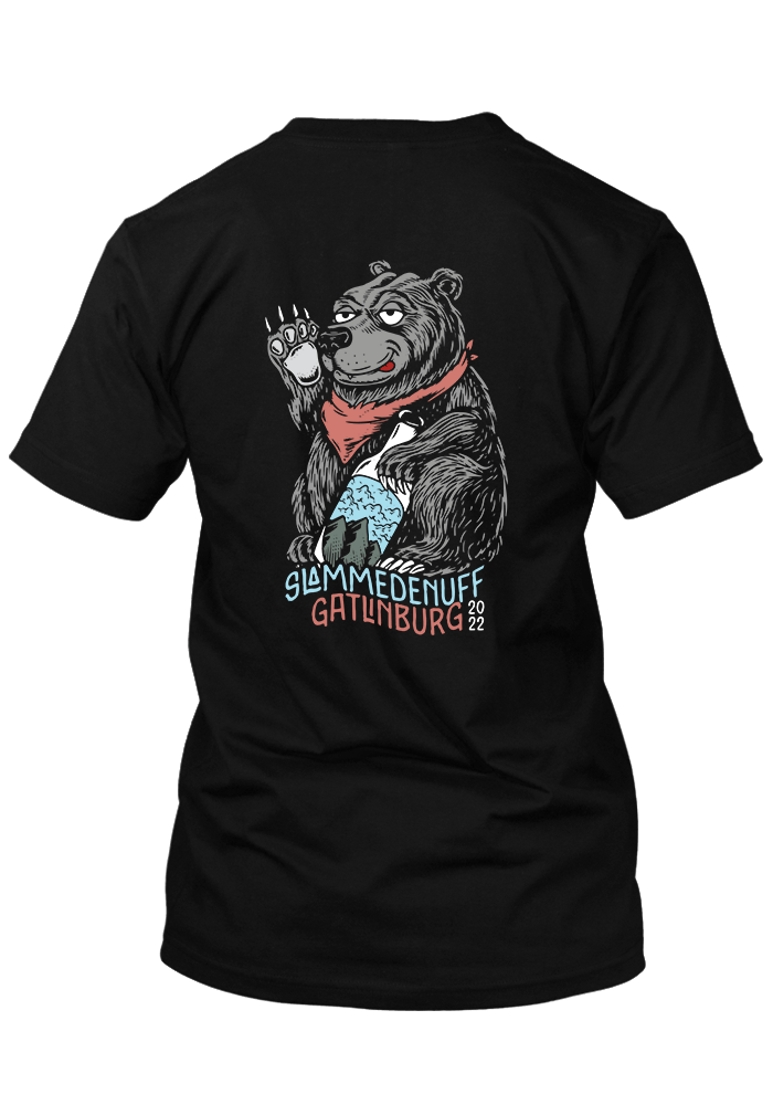 Gatlinburg '22 Good Vibes Bear Shirt Slammedenuff