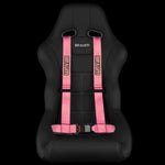 Braum Racing Harness 4 Point 2" Racing Harness - Pink