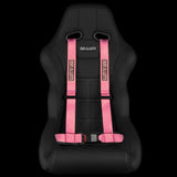 Braum Racing Harness 4 Point 2" Racing Harness - Pink