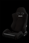 Braum Racing Seats ADVAN Series Sport Seats - Black Cloth