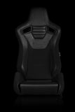 Braum Racing Seats Elite-S Series Sport Seats - Black & Black