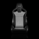 Braum Racing Seats Elite V2 Series Sport Seats - Black & Houndstooth Cloth