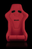 Braum Racing Seats Falcon-R Composite FRP Bucket Seat - Red
