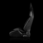 Braum Racing Seats Viper X Series Sport Seats - Black Viper Skin