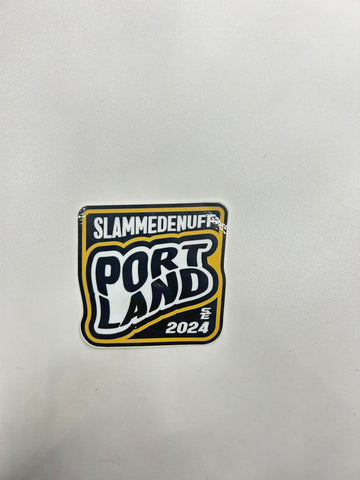 Slammedenuff closeout SE Portland 2024 Event Decal