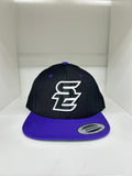 Slammedenuff Hats BLK | PURPLE SE SNAPBACK