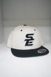 Slammedenuff Hats Cream/Black SE Snapback