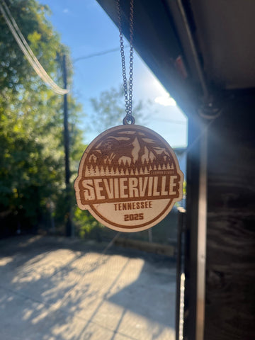Slammedenuff Lanyards/Keychains PRE-ORDER Slammedenuff Sevierville 2025 Wooden Pendant