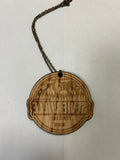Slammedenuff Lanyards/Keychains SE Sevierville 2025 Wooden Pendant (Minor Defects)
