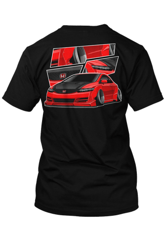 Slammedenuff Tee @Charlan.se Civic tee