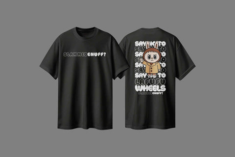 Slammedenuff Tee Lafufu Wheels Tee