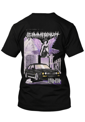 Slammedenuff Tee Purple Angel Tee