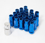 Aodhan Lug Nuts Aodhan XT51 Open Ended Lugnuts - BLUE
