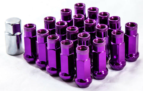 Aodhan Lug Nuts Aodhan XT51 Open Ended Lugnuts - PURPLE