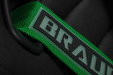 Braum Racing Harness Braum Racing 5 PT – SFI 16.1 RACING HARNESS (GREEN)