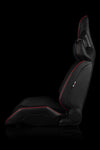 Braum Racing Seats ALPHA-X SERIES RACING SEATS (BLACK & RED) – PAIR