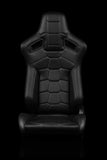 Braum Racing Seats ELITE-X SERIES RACING SEATS (BLACK KOMODO EDITION) – PAIR