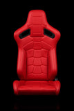 Braum Racing Seats ELITE-X SERIES RACING SEATS (RED KOMODO EDITION) – PAIR