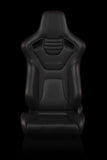 Braum Racing Seats ELITE-X SERIES RACING SEATS (RED STITCHING) – PAIR