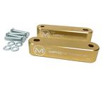 MPC Motorsports Engine Bay Hardware Gold Hood Risers by MPC