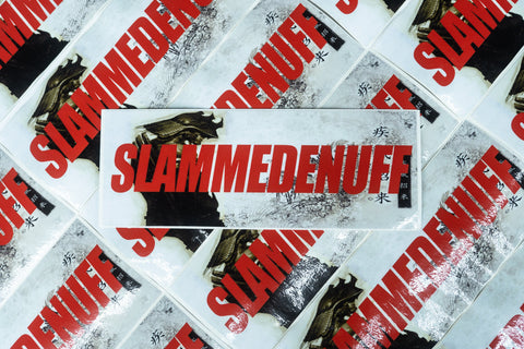 Slammedenuff Decals Samurai Bumper Sticker