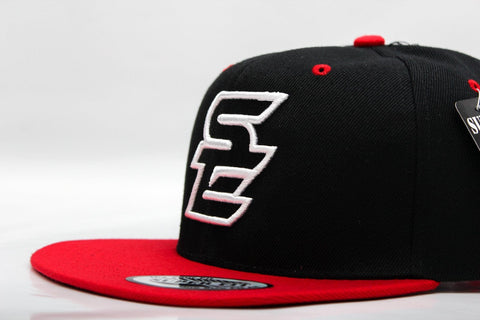 BLK | RED SE SNAPBACK